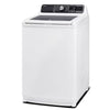Pictures of Midea 4.5 cu. ft. Smart Top Load Washer with Wave-Impeller in White MLV45N3BWW - Scratch & Dent (Moderate) and Midea 7 cu. ft. Smart Electric Tumble Dryer with Sensor Dry MLTE45N4BWW - Scratch & Dent (Minor) - Neu Appliance Outlet - Discount Appliance Outlet in Austin, Tx