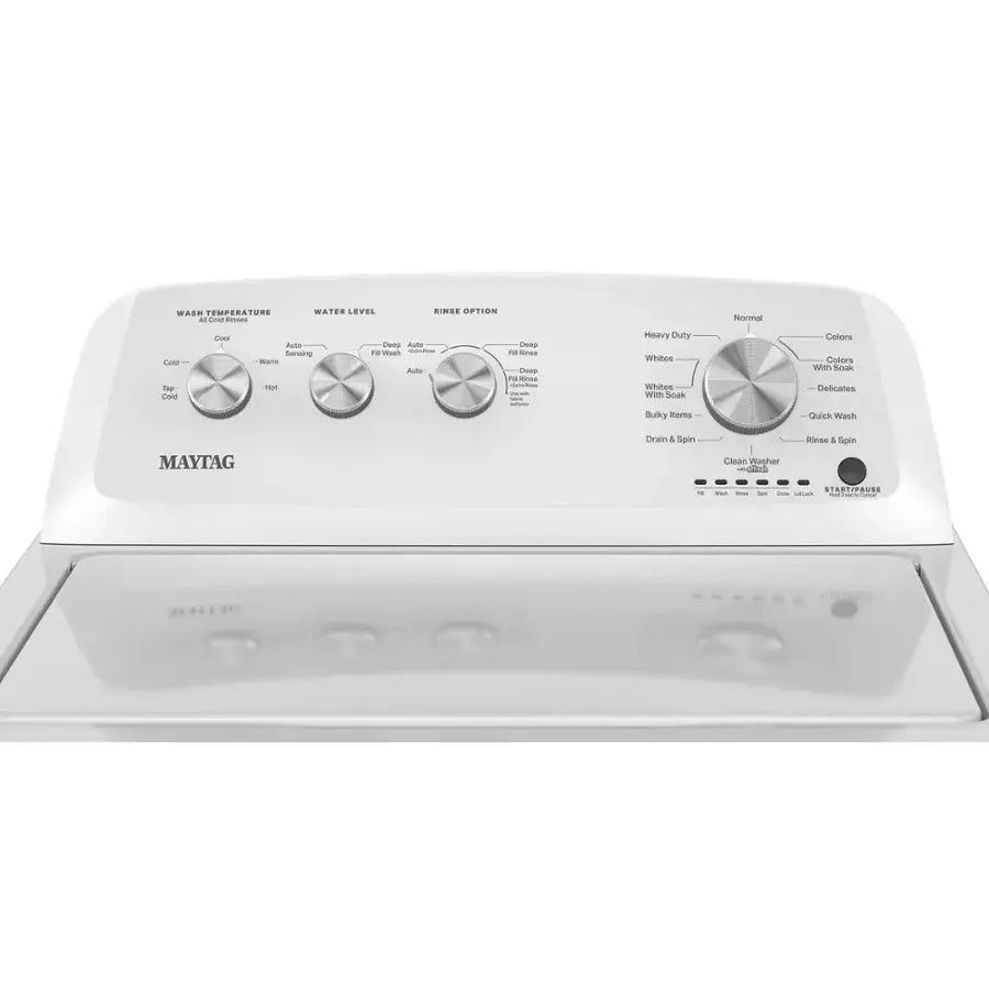 Pictures of Maytag Top Load 3.8 cu. ft. Washer with Deep Fill and Quick Wash Cycle 3SD728 - MVW4005SW - Open Box - Neu Appliance Outlet - Discount Appliance Outlet in Austin, Tx