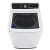 Pictures of Midea 4.5 cu. ft. Smart Top Load Washer with Wave-Impeller in White MLV45N3BWW - Scratch & Dent (Moderate) and Midea 7 cu. ft. Smart Electric Tumble Dryer with Sensor Dry MLTE45N4BWW - Scratch & Dent (Minor) - Neu Appliance Outlet - Discount Appliance Outlet in Austin, Tx