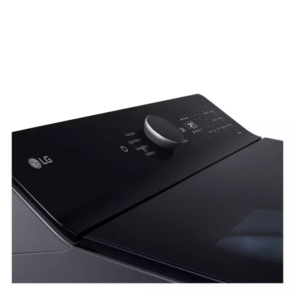 LG 5.3 cu. ft. Smart Top Load Washer with 4-Way® Agitator, TurboWash3D Technology, and AI Sensing EasyUnload™ WT8405CB - Scratch & Dent (Minor)