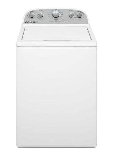 Pictures of Whirlpool White Top Load 3.8 Cu. Ft. Washer with Removable Agitator WTW4957PW and Whirlpool White Electric 7.0 Dryer with Auto Dry WED4950HW - New in Box - Neu Appliance Outlet - Discount Appliance Outlet in Austin, Tx