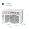 Pictures of Black+Decker 14300 BTU Window Air Conditioner with Remote Control Cools Up to 700 Square Feet in White tstSA86 - BD145WT6 - New in Box - Neu Appliance Outlet - Discount Appliance Outlet in Austin, Tx