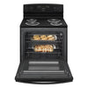 Amana 30-inch Electric Range with Temp Assure Cooking System in Black ACR4303MFB - Scratch & Dent (Minor)