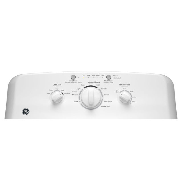 Pictures of GE 3.8 cu. ft. Capacity Top Load Washer GTW220ACKWW - Certified Refurbished and GE 6.2 cu. ft. Capacity Electric Dryer with Up To 120 ft. Venting and Shallow Depth GTX22EASKWW - Certified Refurbished - Neu Appliance Outlet - Discount Appliance Outlet in Austin, Tx