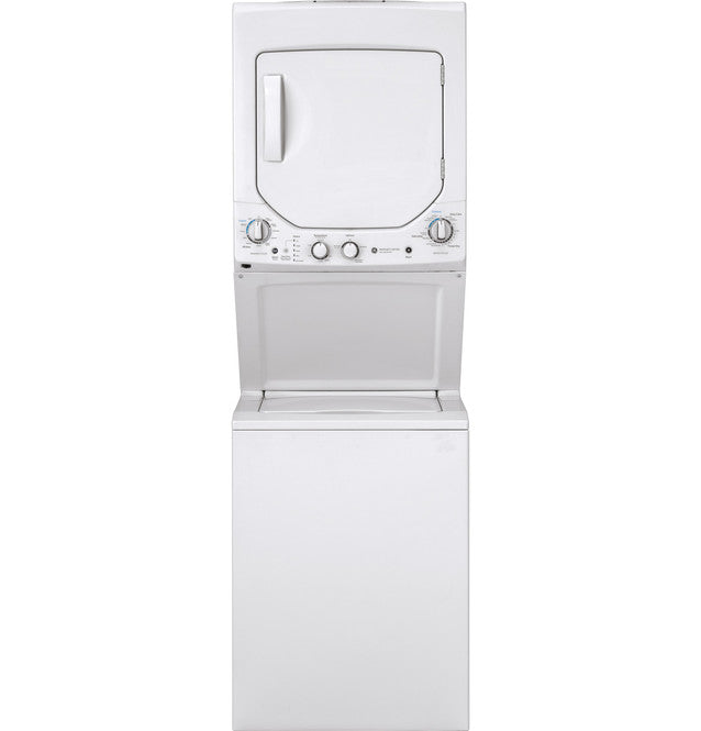 Pictures of GE Unitized Spacemaker® 2.3 cu. ft. Capacity Washer with Stainless Steel Basket and 4.4 cu. ft. Capacity Electric Dryer GE9936 - GUD24ESSMWW - New in Box - Neu Appliance Outlet - Discount Appliance Outlet in Austin, Tx