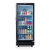 Premium Levella 6.0 cu. ft. Commercial Upright Display Refrigerator Glass Door Beverage Cooler in Black 25135SD665 - PRNS6070DX - Open Box