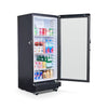 Premium Levella 6.0 cu. ft. Commercial Upright Display Refrigerator Glass Door Beverage Cooler in Black 25135SD665 - PRNS6070DX - Open Box