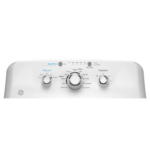 GE® 4.0 cu. ft. Capacity Washer with Stainless Steel Basket and Water Level Control GE9925 - GTW325ASWWW- New In Box