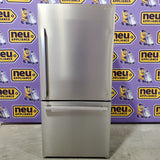 Hisense Counter Depth Bottom Freezer 17.2 Cu. Ft. Refrigerator with LED Lighting and Super Cool and Super Freeze in Fingerprint Stainless Steel 22137390 - HRB171N6ASE - Scratch and Dent (Moderate)