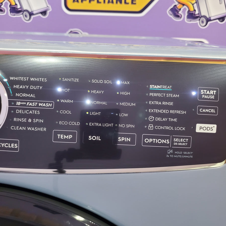 Electrolux 27 in. 4.5 cu.ft. HE Front Load ENERGY STAR Washer with LuxCare Wash System 22137380 - ELFW7437AG - Scratch & Dent (Minor)