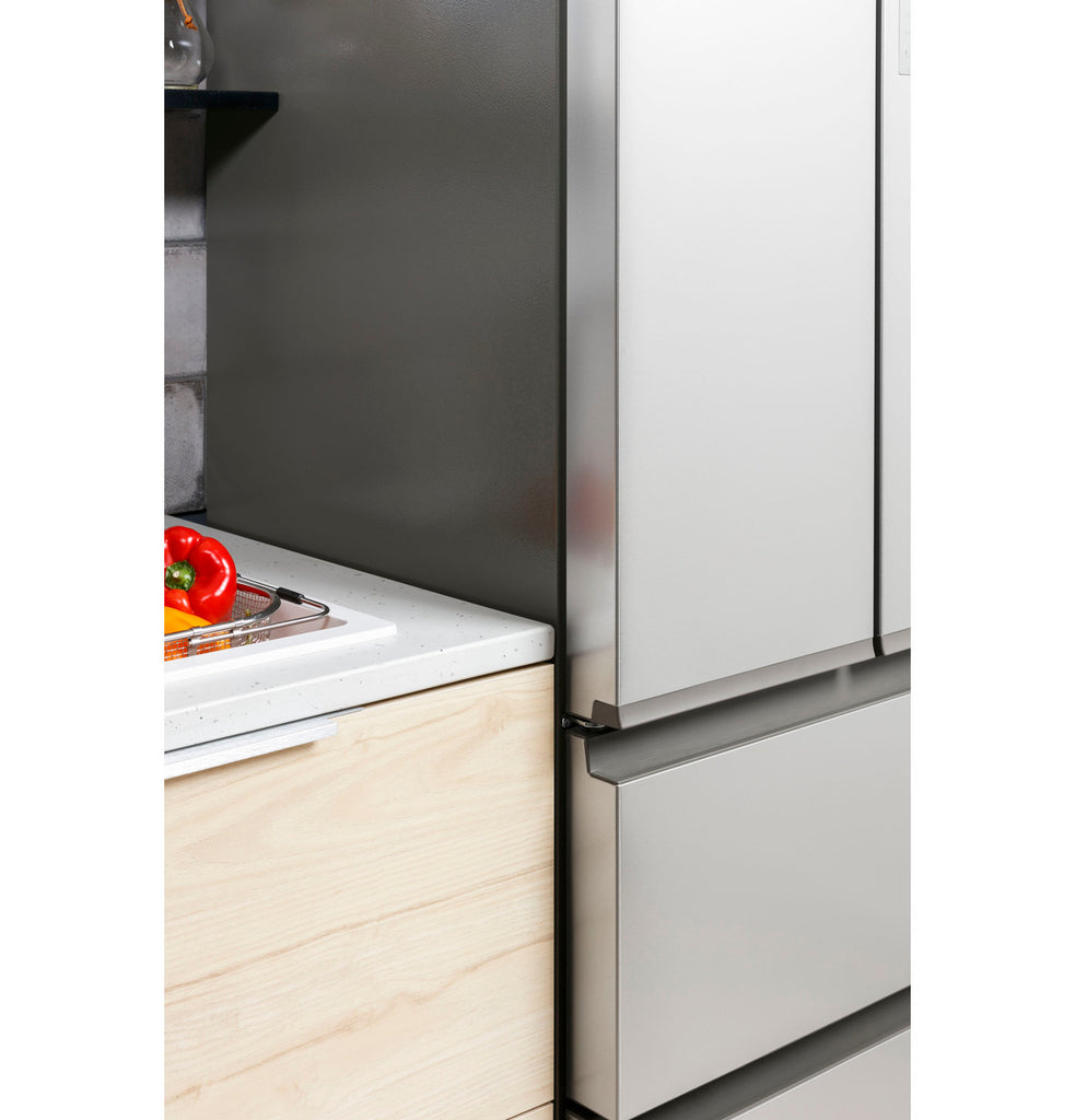 Pictures of Haier Fingerprint Resistant Stainless Steel 14.5 cu. ft. Counter Depth French Door Refrigerator with Quick Cool QJS15HYRFS - Open Box - Neu Appliance Outlet - Discount Appliance Outlet in Austin, Tx