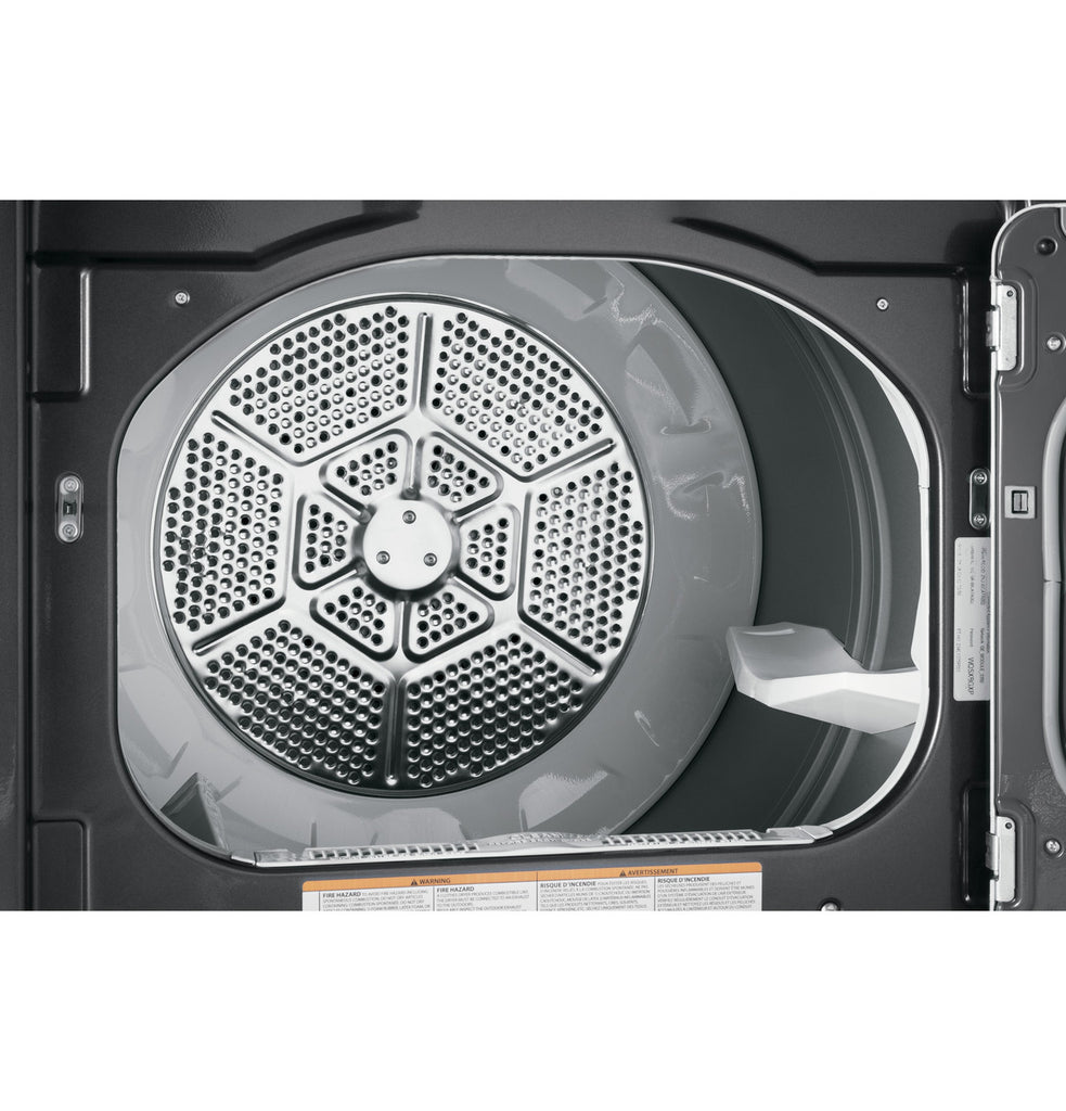 GE ENERGY STAR® 4.5 cu. ft. Capacity Washer with Stainless Steel Basket GTW685BPLDG - Certified Refurbished and GE 7.4 cu. ft. Capacity Smart Electric Dryer with HE Sensor Dry GTD75ECPLDG - Certified Refurbished