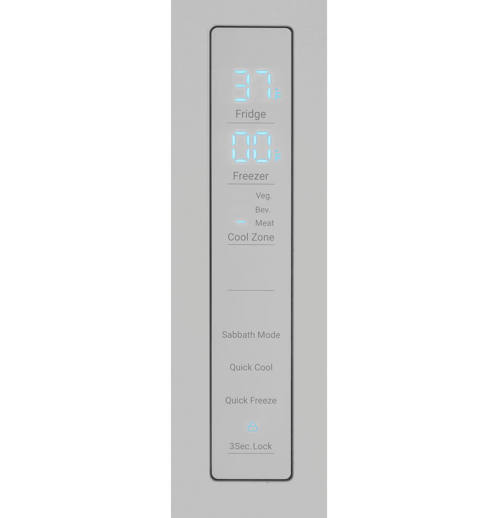Pictures of Haier Fingerprint Resistant Stainless Steel 14.5 cu. ft. Counter Depth French Door Refrigerator with Quick Cool QJS15HYRFS - Open Box - Neu Appliance Outlet - Discount Appliance Outlet in Austin, Tx
