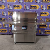 Coyote 36 Inch Freestanding Pellet Grill on Cart, Stainless Steel, Intuitive Digital Touch Control C1P36-FS - Scratch & Dent (Minor)