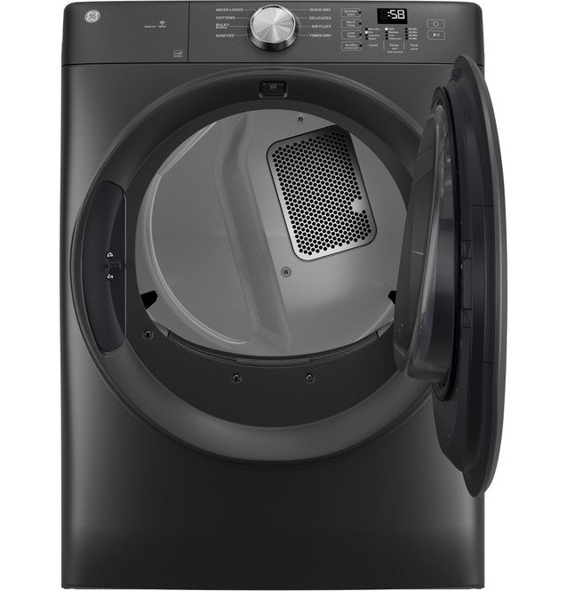 GE® ENERGY STAR® 7.8 cu. ft. Capacity Smart Front Load Gas Dryer GE9935 - GFD35GSPYDS - Gas Dryer - New In Box