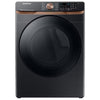 Pictures of Samsung 7.5 cu. ft. Smart Electric Dryer with Steam Sanitize+ and Sensor Dry in Brushed Black DVE50BG8300V - New in Box - Neu Appliance Outlet - Discount Appliance Outlet in Austin, Tx
