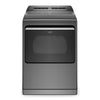 Whirlpool Chrome Shadow Top Load 5.2 Cu. Ft. Washer with Removable Agitator WTW8127LC - Scratch & Dent (Minor) and Whirlpool Chrome Shadow Electric 7.4 Cu. Ft. Dryer with Moisture Sensor 16063 - WED8127LC - Scratch and Dent (Minor)