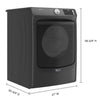 Pictures of Maytag 7.3 Cu. Ft. Stackable Electric Dryer with Extra Power Button in Volcano Black 22134SD236 - MED5630MBK - Scratch & Dent (Moderate) - Neu Appliance Outlet - Discount Appliance Outlet in Austin, Tx