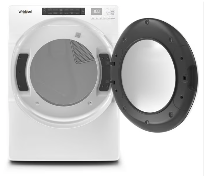 Whirlpool Closet Depth Front Load 4.3 Cu. Ft. Washer with Intuitive Controls WFW560CHW - Certified Refurbished and Whirlpool 7.4 cu. ft. ENERGY STAR Front Load Electric Dryer with Long Vent 16283 - WED560LHW - Certified Refurbished