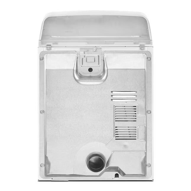 Amana Top Load 3.5 Cu. Ft. Washer with Dual Action Agitator, and Porcelain Tub NTW4516FW - Certified Refurbished and Amana 6.5 Cu. Ft. Electric Dryer with Wrinkle Shield Option and Automatic Dryness Control 16282 - NED4655EW - Scratch & Dent (Minor)