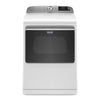 Pictures of Maytag 4.7 cu. ft. Smart Top Load Washing Machine with Extra Power Button and Deep Fill option MVW6230HW - Open Box and Maytag ENERGY STAR Smart Capable 7.4 cu. ft. Electric Steam Dryer with Extra Power Button MED7230HW - Open Box - Neu Appliance Outlet - Discount Appliance Outlet in Austin, Tx