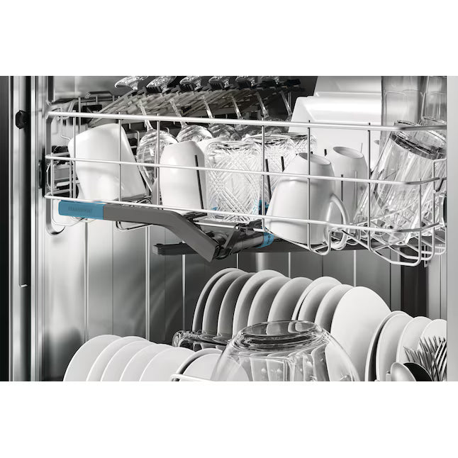 Frigidaire Gallery 24 in. Smudge-Proof Stainless Steel ENERGY STAR Top Control Built In Dishwasher with Third Rack 22133SD171 - GDSH4715AF - Scratch & Dent (Minor)
