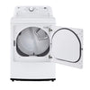 Pictures of LG 7.3 cu. ft. Ultra Large High Efficiency Electric Dryer in White 17SD100 - DLE7000W - Scratch & Dent (Minor) - Neu Appliance Outlet - Discount Appliance Outlet in Austin, Tx