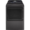 GE Profile 5.4 cu. ft. Top Load Washing Machine with FlexDispense PTW700BPTDG - Scratch & Dent (Minor) and GE Profile 7.4 cu. ft. Gas Dryer with Steam 16041 - PTD70EBPTDG - Open Box