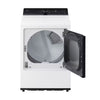 LG 5.5 cu. ft. Mega Capacity Top Load Washer with Impeller in Alpine White WT8400CW - Open Box and LG Energy Star Certified 7.3 cu. ft. Ultra Large Capacity Rear Control Electric Dryer with LG EasyLoad™ Door and AI Sensing 15023 - DLE8400WE - New in Box