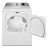 Maytag 4.7 cu. ft. Smart Top Load Washing Machine with Extra Power Button and Deep Fill Option MVW6230HW - Open Box and Maytag 7.0 cu. ft. Electric Dryer with Moisture Sensing and Quick Dry Cycle 15029 - MED6200KW - Scratch & Dent (Minor)