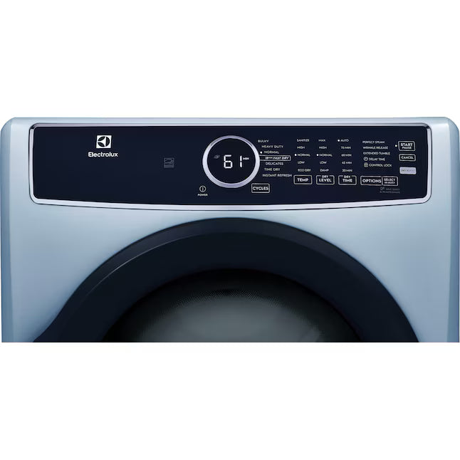 Electrolux 27 in. 4.5 cu.ft. HE Front Load ENERGY STAR Washer with LuxCare Wash System ELFW7437AG - Open Box and  Electrolux 8 cu.ft.  Electric Dryer vented Front Load Perfect Steam Dryer with Instant Refresh 16273 - ELFE7437AG - Open Box