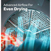 GE® 4.3 cu. ft. Capacity Washer with Stainless Steel Basket GTW385ASWWS - Certified Refurbished and GE® 7.2 cu. ft. Capacity Electric Dryer with Up To 120 ft. Venting and Reversible Door 16081 - GTD38EASWWS - Certified Refurbished