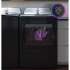 GE Profile 5.4 cu. ft. Top Load Washing Machine with FlexDispense PTW700BPTDG - Scratch & Dent (Minor) and GE Profile 7.4 cu. ft. Gas Dryer with Steam 16041 - PTD70EBPTDG - Open Box