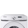 Pictures of Samsung 4.5 cu. ft. ENERGY STAR Front Load Washer with Vibration Reduction WF45T6000AW - Scratch & Dent (Minor) and Samsung 7.5 cu. ft. Front Load Electric Dryer with Smart Care in White 16038 - DVE45T6000W - Open Box - Neu Appliance Outlet - Discount Appliance Outlet in Austin, Tx