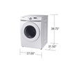 Samsung 4.5 cu. ft. ENERGY STAR  Front Load Washer with Vibration Reduction WF45T6000AW - Scratch & Dent (Minor) and Samsung 7.5 cu. ft. Front Load Electric Dryer with Smart Care in White 16142 - DVE45T6000W - Open Box
