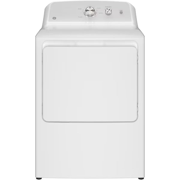 GE® 7.2 cu. ft. Capacity Gas Dryer with Up To 120 ft. Venting and Reversible Door GE9907 - GTD38GASWWS - New in Box