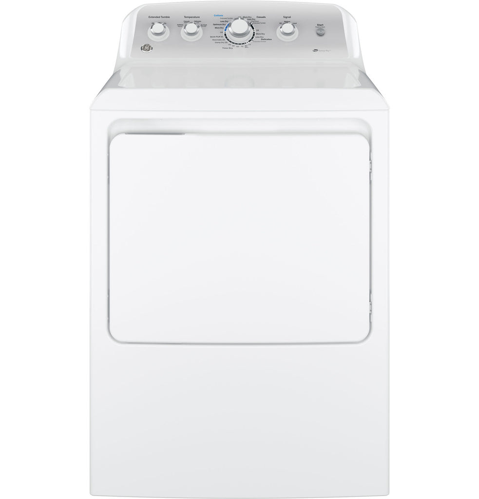 GE Top Load 4.2 Cu. Ft. Washer with Stain PreTreat in White GTW485ASJWS - Certified Refurbished and GE Electric Front Load Dryer with Sensor Dry in White 15030 - GTD45EASJWS - Certified Refurbished