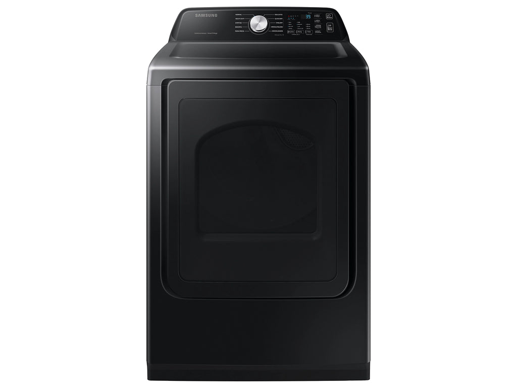 Samsung 4.5 cu. ft. Capacity Top Load Washer with Active WaterJet in Platinum WA45T3400AP - Certified Refurbished and Samsung 7.4 cu. ft. Smart Electric Dryer with Sensor Dry 16042 - DVE47CG3500V - Scratch & Dent (Minor)