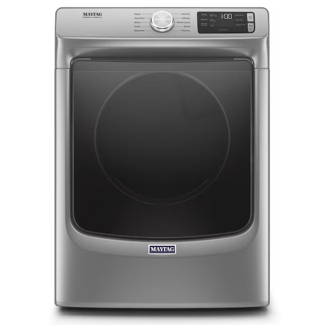 Maytag 4.5-cu ft High Efficiency Stackable Steam Cycle Front-Load Washer MHW5630HC - Open Box and Maytag 7.3-cu ft Stackable Vented ENERGY STAR Electric Dryer MED5630HC - Scratch & Dent (Minor)