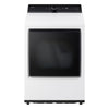 LG 5.5 cu. ft. Mega Capacity Top Load Washer with Impeller in Alpine White WT8400CW - Open Box and LG Energy Star Certified 7.3 cu. ft. Ultra Large Capacity Rear Control Electric Dryer with LG EasyLoad™ Door and AI Sensing 15023 - DLE8400WE - New in Box