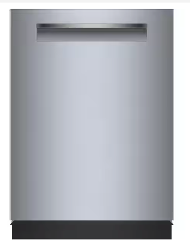 Bosch 500 Series 24 in. Stainless Steel Top Control Tall Tub Pocket Handle Dishwasher with Stainless Steel Tub, Quiet 38 dBA SHP95CM5N - Open Box