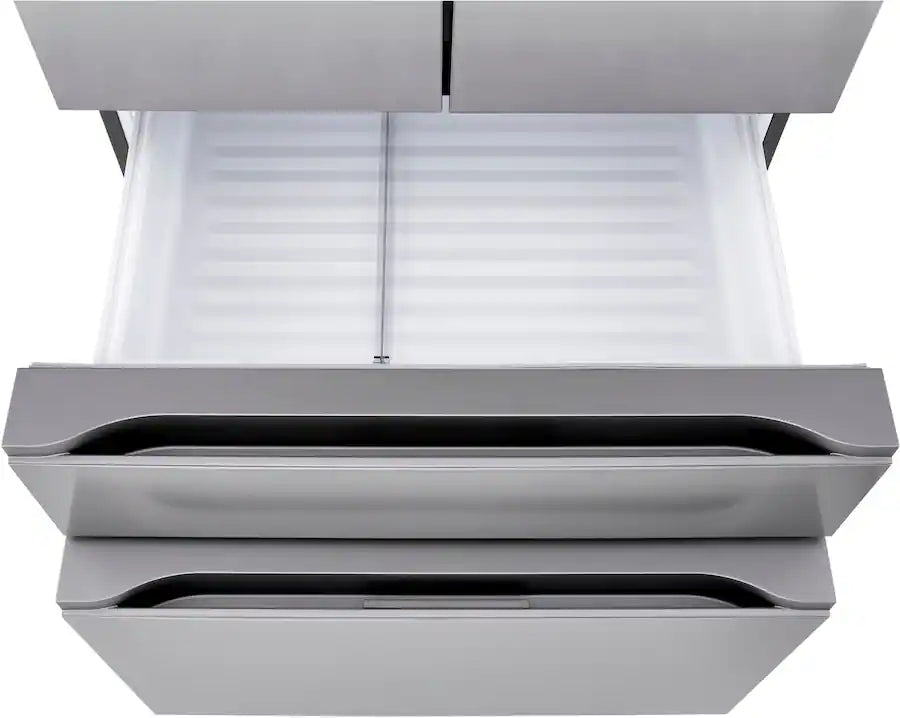 LG 30 cu. ft. Smart Standard-Depth MAX™ 4-Door French Door Refrigerator with Full-Convert Drawer™ 3SD928 - LF30S8210S - Open Box