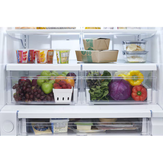 Frigidaire 29 Cu. Ft. Standard-Depth French Door Refrigerator in Stainless Steel 20SD017 - FRFN2813AF - Scratch & Dent (Minor)
