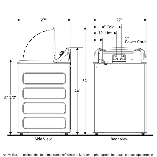 Pictures of GE® Commercial Quality 4.3 cu. ft. Capacity Washer with Stainless Steel Basket with Deep Clean and 5 Year Warranty - GTW525ACWWB - New in Box - Neu Appliance Outlet - Discount Appliance Outlet in Austin, Tx