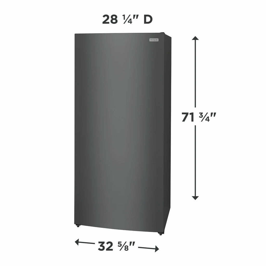 Pictures of Frigidaire 20 Cu. Ft. Garage Ready Upright Freezer in Carbon FRUF2020AN - Scratch & Dent (Moderate) - Neu Appliance Outlet - Discount Appliance Outlet in Austin, Tx