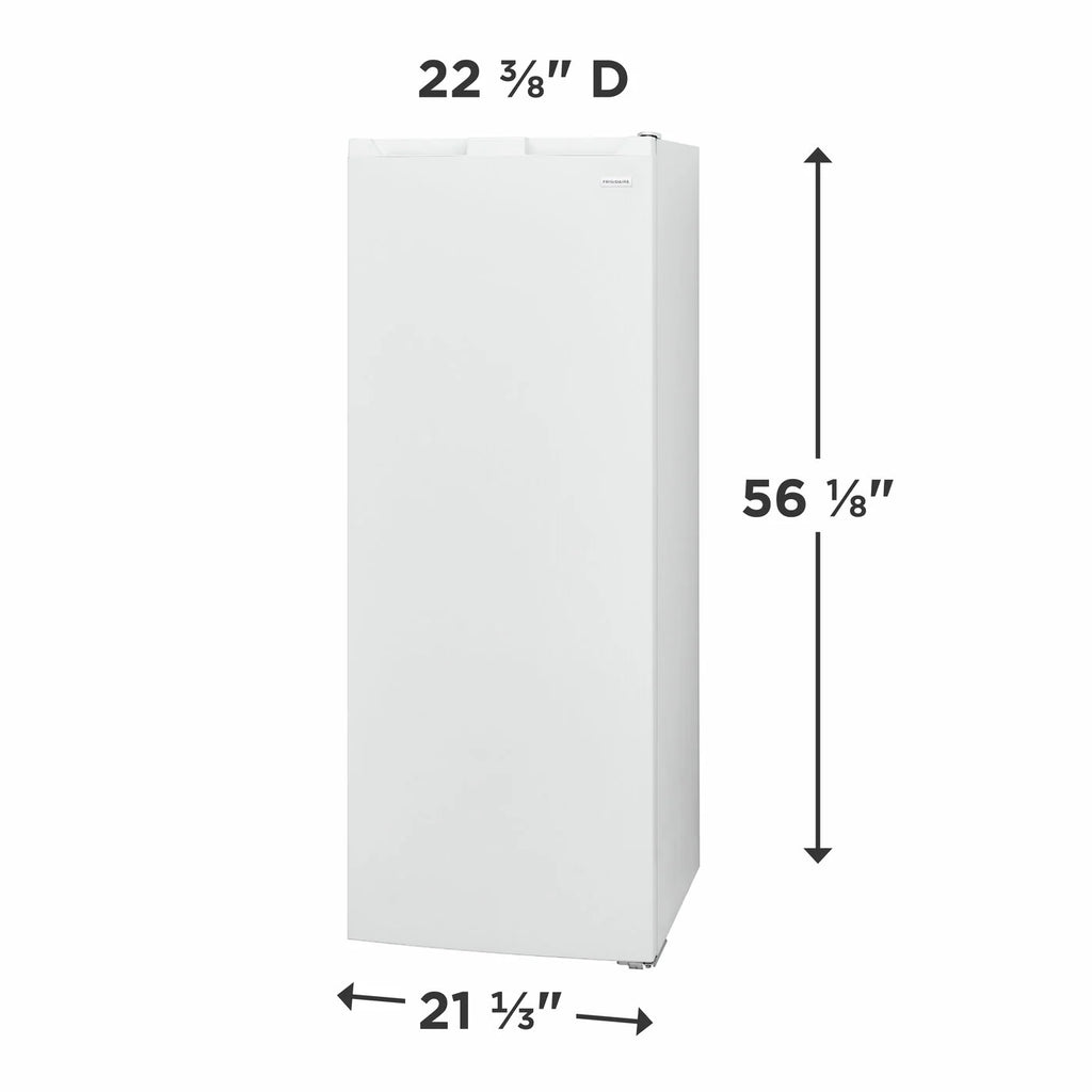 Pictures of Frigidaire 7 Cu. Ft. Garage Ready Upright Freezer 3SD1100 - FFUE0725AW - Scratch & Dent (Major) - Neu Appliance Outlet - Discount Appliance Outlet in Austin, Tx