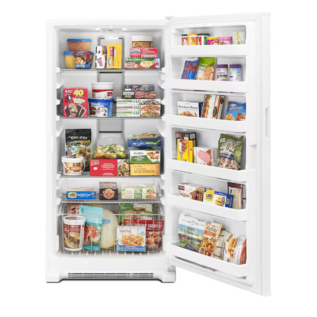 Whirlpool 20 cu. ft. Upright Freezer with LED Lighting with Fast Freeze WZF34X20DW - New in Box