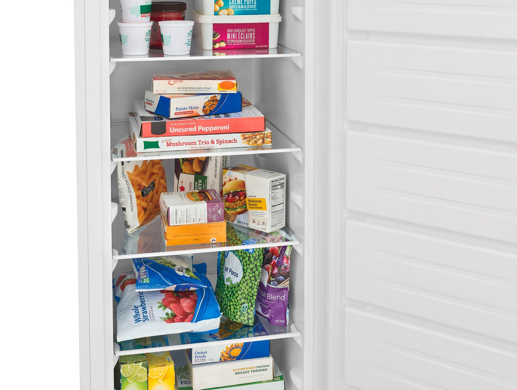 Pictures of Frigidaire 7 Cu. Ft. Garage Ready Upright Freezer 3SD1100 - FFUE0725AW - Scratch & Dent (Major) - Neu Appliance Outlet - Discount Appliance Outlet in Austin, Tx