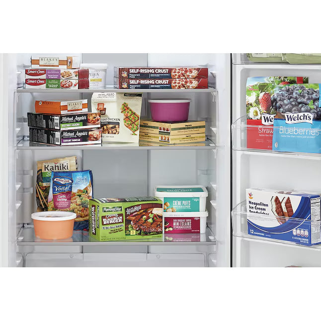 Frigidaire 20 Cu. Ft. ENERGY STAR Garage Ready Carbon Upright Freezer with EvenTemp™ Cooling System 22442648 - FFUE2024AN - Scratch & Dent (Minor)