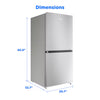 Midea 20 cu. ft. 50/50 Flex™ 3-Way Convertible Freezer 3SD763 - MRU21C7BST - Scratch & Dent (Minor)